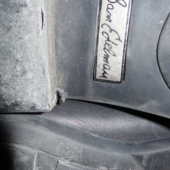 *SOLD* Sam Edelman Paradox Black Leather Boots - Picture 5 of 5